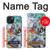 S0588 Wall Graffiti Case For iPhone 15