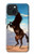 S0934 Wild Black Horse Case For iPhone 15