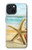S1117 Starfish on the Beach Case For iPhone 15 S1117 Starfish on the Beach Case For iPhone 15
