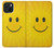 S1146 Yellow Sun Smile Case For iPhone 15