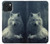 S1516 White Wolf Case For iPhone 15