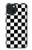 S1611 Black and White Check Chess Board Case For iPhone 15