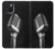 S1672 Retro Microphone Jazz Music Case For iPhone 15
