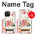 S1859 Rose Pattern Case For iPhone 15
