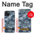 S2346 Navy Camo Camouflage Graphic Case For iPhone 15