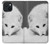 S2569 White Arctic Fox Case For iPhone 15