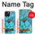 S2685 Aqua Turquoise Gemstone Graphic Printed Case For iPhone 15