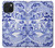 S2768 Willow Pattern Graphic Case For iPhone 15