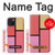 S2795 Cheek Palette Color Case For iPhone 15