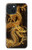 S2804 Chinese Gold Dragon Printed Case For iPhone 15