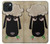 S2826 Cute Cartoon Unsleep Black Sheep Case For iPhone 15