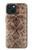 S2875 Rattle Snake Skin Graphic Printed Case For iPhone 15