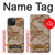 S2939 Desert Digital Camo Camouflage Case For iPhone 15