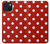 S2951 Red Polka Dots Case For iPhone 15
