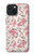 S3095 Vintage Rose Pattern Case For iPhone 15
