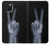 S3101 X-ray Peace Sign Fingers Case For iPhone 15