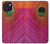 S3201 Pink Peacock Feather Case For iPhone 15