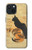 S3229 Vintage Cat Poster Case For iPhone 15