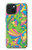 S3273 Flower Line Art Pattern Case For iPhone 15