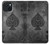 S3446 Black Ace Spade Case For iPhone 15