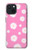 S3500 Pink Floral Pattern Case For iPhone 15