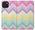 S3514 Rainbow Zigzag Case For iPhone 15