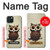 S0360 Coffee Owl Case For iPhone 15 Plus