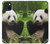 S1073 Panda Enjoy Eating Case For iPhone 15 Plus