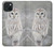 S1566 Snowy Owl White Owl Case For iPhone 15 Plus