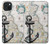 S1962 Nautical Chart Case For iPhone 15 Plus