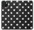 S2299 Black Polka Dots Case For iPhone 15 Plus