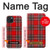 S2374 Tartan Red Pattern Case For iPhone 15 Plus