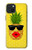 S2443 Funny Pineapple Sunglasses Kiss Case For iPhone 15 Plus
