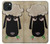 S2826 Cute Cartoon Unsleep Black Sheep Case For iPhone 15 Plus