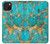 S2906 Aqua Turquoise Stone Case For iPhone 15 Plus