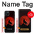 S2955 Wolf Howling Red Moon Case For iPhone 15 Plus