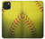 S3031 Yellow Softball Ball Case For iPhone 15 Plus