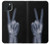 S3101 X-ray Peace Sign Fingers Case For iPhone 15 Plus