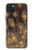 S3691 Gold Peacock Feather Case For iPhone 15 Plus