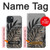 S3692 Gray Black Palm Leaves Case For iPhone 15 Plus