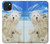 S3794 Arctic Polar Bear and Seal Paint Case For iPhone 15 Plus