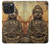 S0344 Buddha Rock Carving Case For iPhone 15 Pro