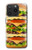 S0790 Hamburger Case For iPhone 15 Pro