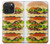S0790 Hamburger Case For iPhone 15 Pro