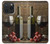 S1316 Grapes Bottle and Glass of Red Wine Case For iPhone 15 Pro