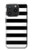 S1596 Black and White Striped Case For iPhone 15 Pro
