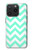 S1723 Mint Chevron Zigzag Case For iPhone 15 Pro