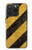 S2231 Yellow and Black Line Hazard Striped Case For iPhone 15 Pro