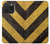S2231 Yellow and Black Line Hazard Striped Case For iPhone 15 Pro