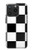 S2492 Black and White Check Case For iPhone 15 Pro